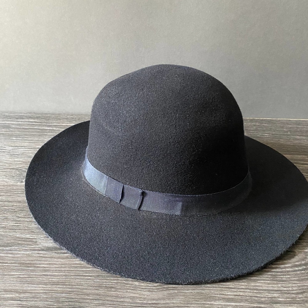 Harvard Vintage Union Label Black Hat